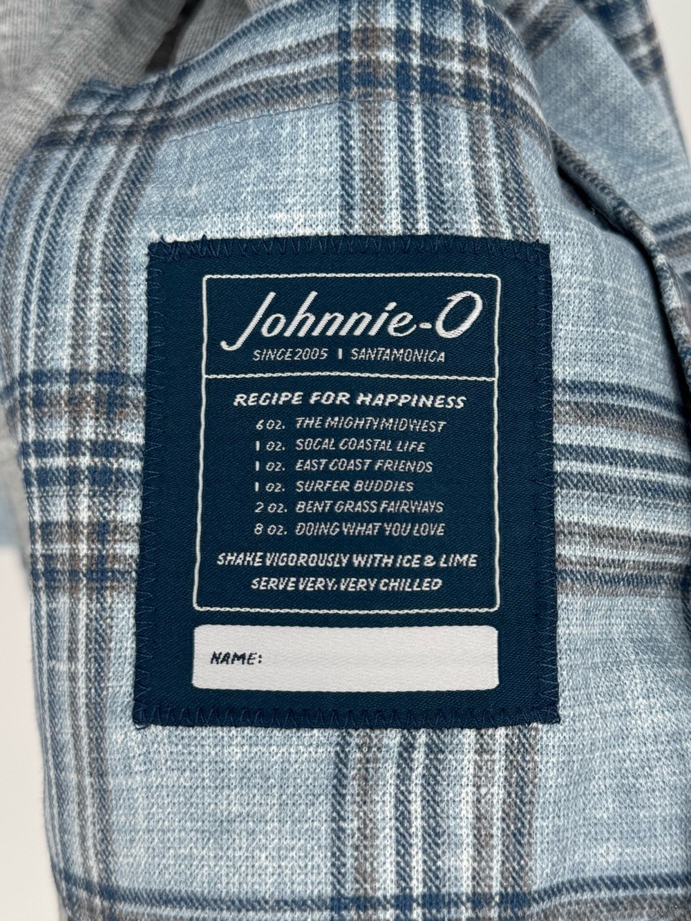 Johnnie-O NWOT Samuel Top Shelf Printed Knit Sport Coat Golf Blue 42R - Picture 11 of 16